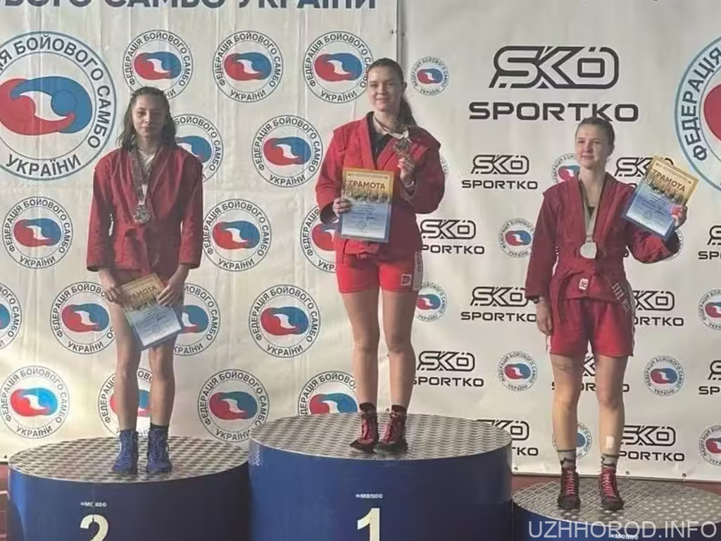 Мукачівські самбісти вибороли «золото» та «срібло» на чемпіонаті України (ФОТО)