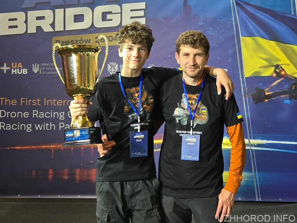 Ужгородець Назар Токар посів третє місце фото