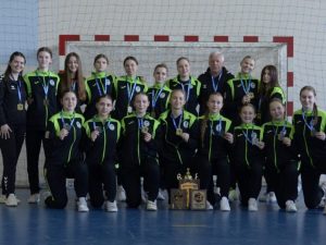 Юні закарпатські гандболістки стали чемпіонками України