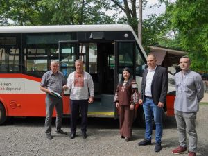 Ужгород отримав ще один автобус від чеського міста-побратима Брно